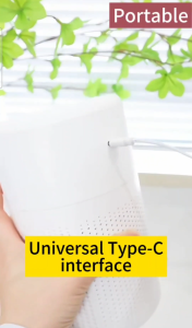 Air Purifier dan Deodorizer Aromatherapy Penyegar Udara Penghilang Bau Ruangan Filter Karbon Negatif
