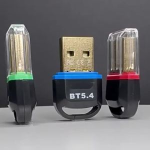 kebidumei | Bộ Thu Phát Âm Thanh Không Dây USB KEBIDUMEI BT6.0 Cho Tai Nghe Win11 Loa Bàn Phím Chuột - Ăng-ten Ngoài