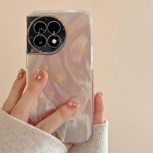 OnePlus Ace3V Phone Case Silicone Speed Competition Edition Full Cover Star Gradient Design Anti-Fall Protection for OnePlus 1+13