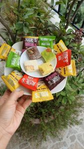 KẸO NOUGAT NGÀN LỚP SOCOLA HẠNH NHÂN - Hộp 210G - BÁNH HẠNH PHÚC - KẸO SỮA HẠT DINH DƯỠNG