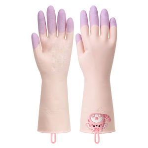 DINGQING | Durable Waterproof Non-slip Rubber Gloves