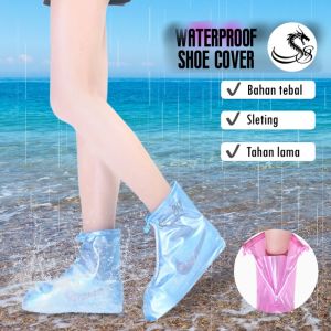 Shoes cover sepatu wateroof anti air pelindung sepatu jas hujan sepatu