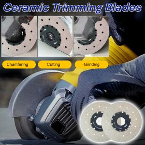 Ceramic Trimming Blades Angle Grinder Brazing Cut Blade Diamond Cutting Blades Ceramic Tile Rock Plate Trimming Blades