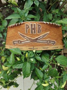 Peci habib bahar (request nama PHB) motif pedang