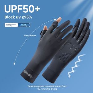 UV Protection Thin Long Cycling Gloves