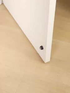[J] TPR Door Stop Wedge Safety Stopper Reusable Shock Absorbent Anti Collision Home Office Door Bottom Stopper