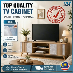 Premium Special TV Cabinet TV almari TV kabinet TV Storage Tv Media TV Rak TV Simpanan TV Muji Furniture Perabot TV Cons