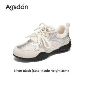 Agsdon | Thick Bottom Breathable Training Shoes for Women