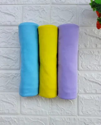 Promo!! 3 Pcs Bedong bayi polos rainbow Ilham terbaru Uk. 90×110cm