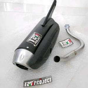 Knalpot copy Tzm Project Beat fi Beat karbu Mio Scoopy Xeon Vario 125 Vario 150
