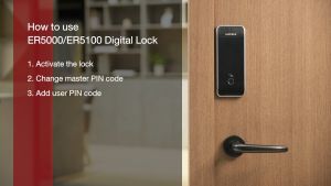 【HAFELE】ER5100 SMART DIGITAL LOCK WITH APP CONTROL 智能门锁