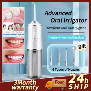 Advanced Oral Irrigator: Transform Your Oral Hygiene, Deep Clean Teeth and Gums, Freshen Breath, and Promote a Healthier Smile