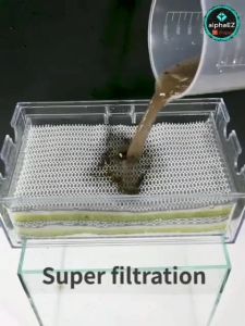 9D and 6D AQUARIUM Fish Tank Filter Cotton  Sponge Filter Glue-free High-density Aquarium Filter Upgraded Super Filter