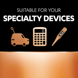 Duracell Specialty LR44 Alkaline Button Battery 1.5V pack of 2 [Bundle of 4]