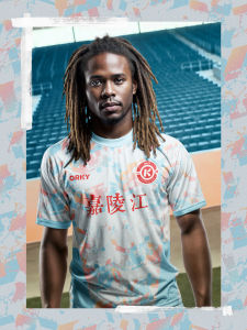 Orky Mens Short Sleeve Football Kit Adult Training Competition Uniform Team Jersey Long Sleeve Soccer Clothes Fan Edition