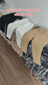 Quần kaki ko rách cho bé trai và bé gái sz 18-40kg