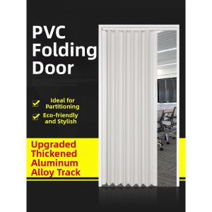 Easy-install Sliding PVC Folding Door for Kitchen and Bathroom