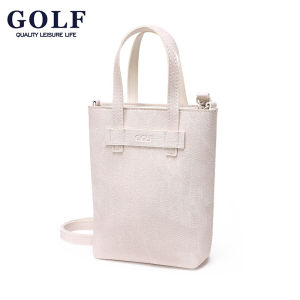 กระเป๋าพาดลำตัวสำหรับผู้หญิงมินิหนังสังเคราะห์คุณภาพกอล์ฟดีไซน์ทันสมัยใช้เดินทางกระเป๋าสะพายไหล่น้ำหนักเบากันน้ำกระเป๋าถือทรงสง่าขนาดเล็ก