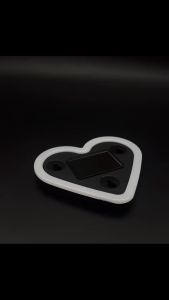 SEAMETAL Universal Car Solar Heart-shaped Light Car Window LED Peach Heart Atmosphere Lamp for Car Exterior Interior Decoration