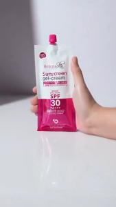 Brilliant Skin SUNSCREEN GEL CREAM 50g Sun Protection cream SPF30 Whitening Sunblock