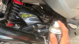 ผลิตภัณฑ์เคลือบยางดำ พลาสติก ห้องเครื่อง เครื่องหนัง MS Super Bright