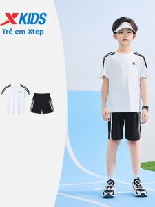 XTEP | Bộ Đồ Thể Thao Trẻ Em Thoáng Khí Nhanh Khô