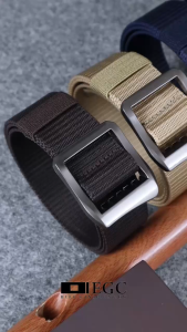 IKAT PINGGANG PRIA KANVAS / GESPER TACTICAL PRIA KEPALA BESI - ZG-219 / AMC-FX-63