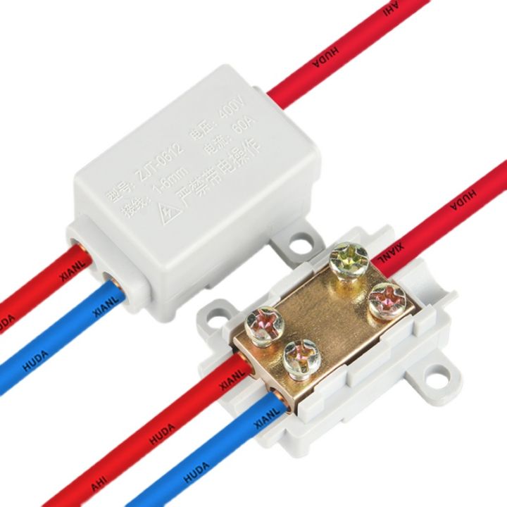 T-Type Wiring Terminal High-Power Wire Connector One-in Extra 2.5~16 ...