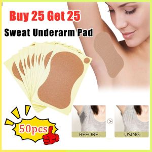 【Buy 25 Get 25】50Pcs Underarm Sweat Pads | Armpit Care | Underarm Perspiration Stickers | Scent Shield Absorbing Deodorants Sweat Absorbent Stickers Armpits Sweat Pads For Underarm Pads Clothing Anti Sweat Pads Summer Deodorants Underarm Gasket