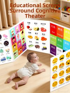 Educational Cognitive Cards for Babies Double-Sided