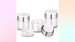 【SG Ready Stock】Travel Airless Pump Cream Jar Vacuum Dispenser Bottle Refillable Pump Eye Cream Perfume Atomizer 15ml/30ml/50ml