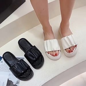 Sandal Wedges Wanita Balance Sandal Selop Karet Jelly Impor