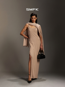 SMFK | Godwind Slit Camisole Long Dress