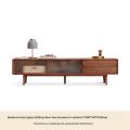 Solid Oak Wood TV Cabinet Modern Minimalist Nordic Style Living Room Television Storage Furniture for Adults in All Cities. 