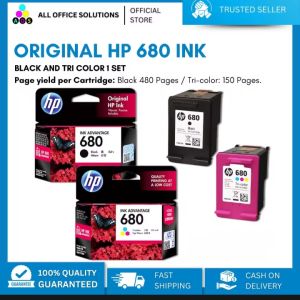 HP 680 Tri-Color Original Ink Advantage Cartridge