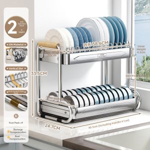 Micoe | 304 Stainless Steel Kitchen Organizer