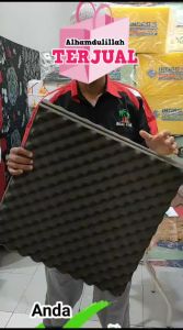 Busa Peredam Suara Piramid Zigzag Telur Kedap Ruangan Dinding Ukuran 200x100x4 cm