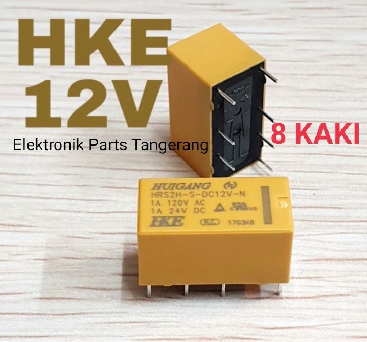 relay omron 8 kaki 12 volt