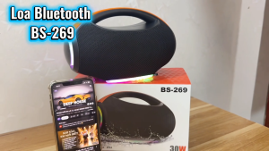 Loa Bluetooth Bombox 4 Mini / BS-269 Loa Bluetooth Mini Gọn Nhẹ Âm Thanh Mạnh Mẽ Nghe Nhạc Mọi Lúc Mọi Nơi