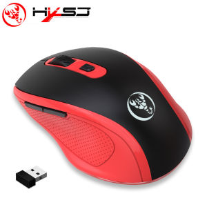 HXSJ | HXSJ Ergonomic 2.4G Wireless Gaming Mouse - Optical 3-Level Adjustable Resolution Comfortable Design for Laptop Desktop Mac