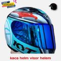 Kaca Flat Visor Kyt R10 R7 K2 Rider. 