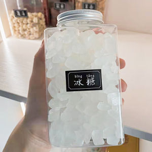 Plastic Sealed Storage Box Kitchen Utensils Damp Proof Flavoring Material Storage Jar Nordic Style Home Use Flat Shape