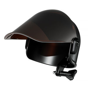 Motorcycle Small Helmet Rider Waterproof Motorcycle Mobile Phone Helmets Sunshade Mobile Phone Helmet Umbrella Rainproof