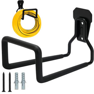 1/2 Chiếc Hạng Nặng Sắt Vòi Móc Treo Tường Móc Vòi Xịt Sân Vườn Ống Máy Nước Xe Đạp Sắp Xếp Lưu Trữ