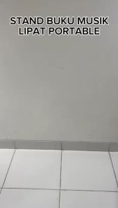 STANDBOOK MUSIC STAND & HOLDER BUKU PARTITUR MUSIK PORTABLE (BONUS TAS)