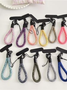 สร้อยคอแบบสั้น Mini แฟชั่นสุดเก๋ ใช้งานได้หลากหลาย กระเป๋า เคสโทรศัพท์ กระเป๋าถือ ห้อยกุญแจ ป้องกันการสูญหาย