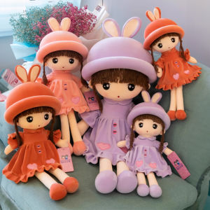 JIFANPAUL | Soft Plush Doll for Girls - Sleeping Princess Toy