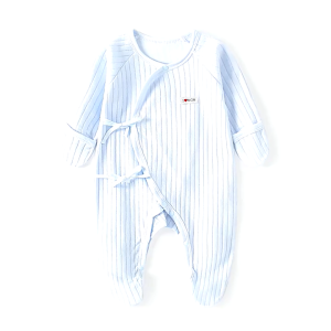 Newborn 0-6months Baby Anti-Scratching Wrap Feet Clothes Infant Soft Cotton Romper Bodysuit Sleepsuit
