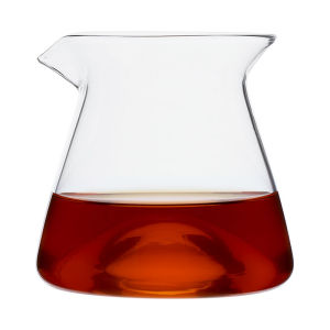 Watchget Borosilicate Glass Coffee Dripper Sharing Pot Hand-Poured Coffee Lower 300ml American Style Pure Color Coffee Brewing Set