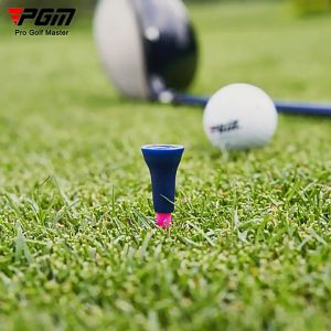 PGM Golf Tee for Driver Soft Rubber Ball Cap Plastic Torso Golf Accessories Random Color Length QT013